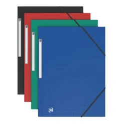 Memphis - Chemise polypro à rabats - A4 - disponible dans différentes couleurs