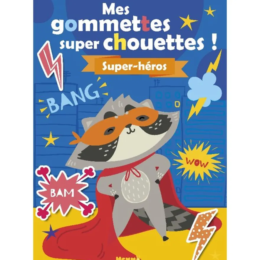 Mes Gommettes Super Chouettes ! Super-Heros