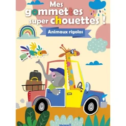 Mes gommettes super chouettes ! animaux rigolos