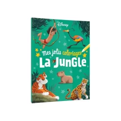 Mes jolis coloriages - La jungle - livre à colorier - Disney classiques