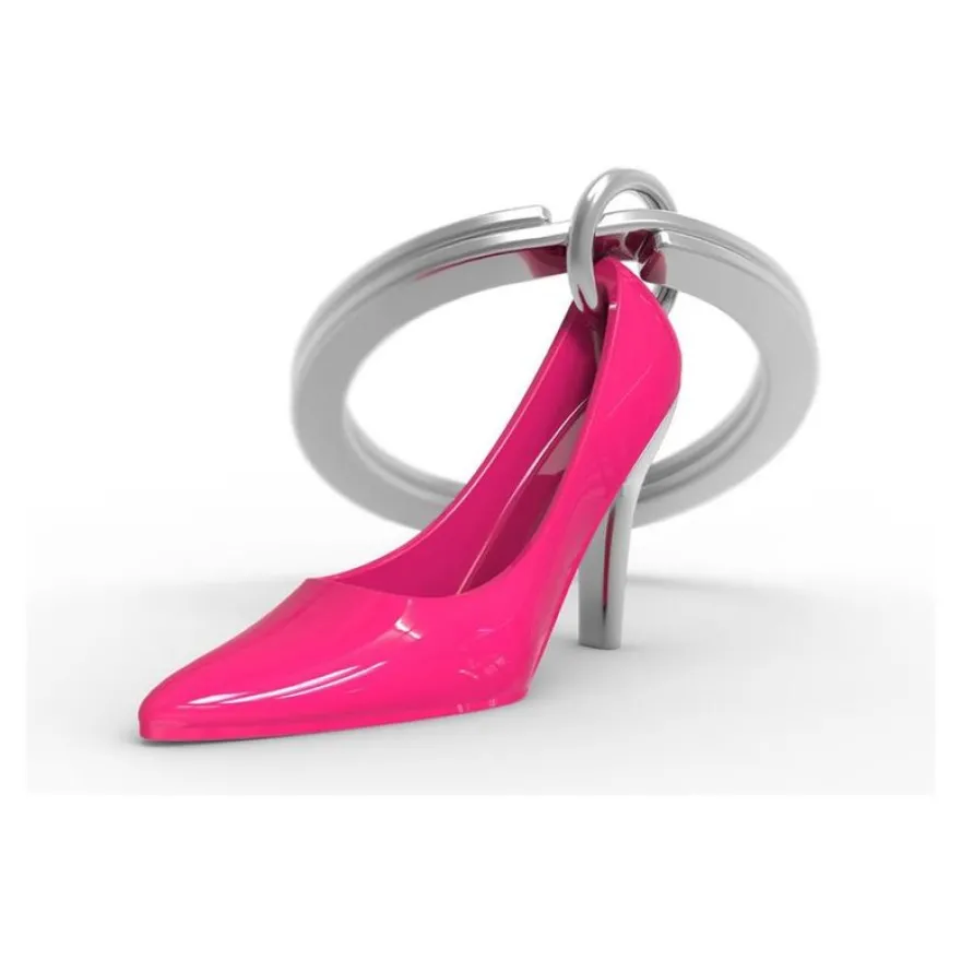 Metalmorphose - Porte-clés - escarpin rose