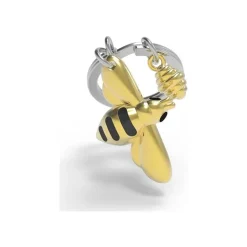 Metalmorphose - Porte-clés - abeille et son essaim