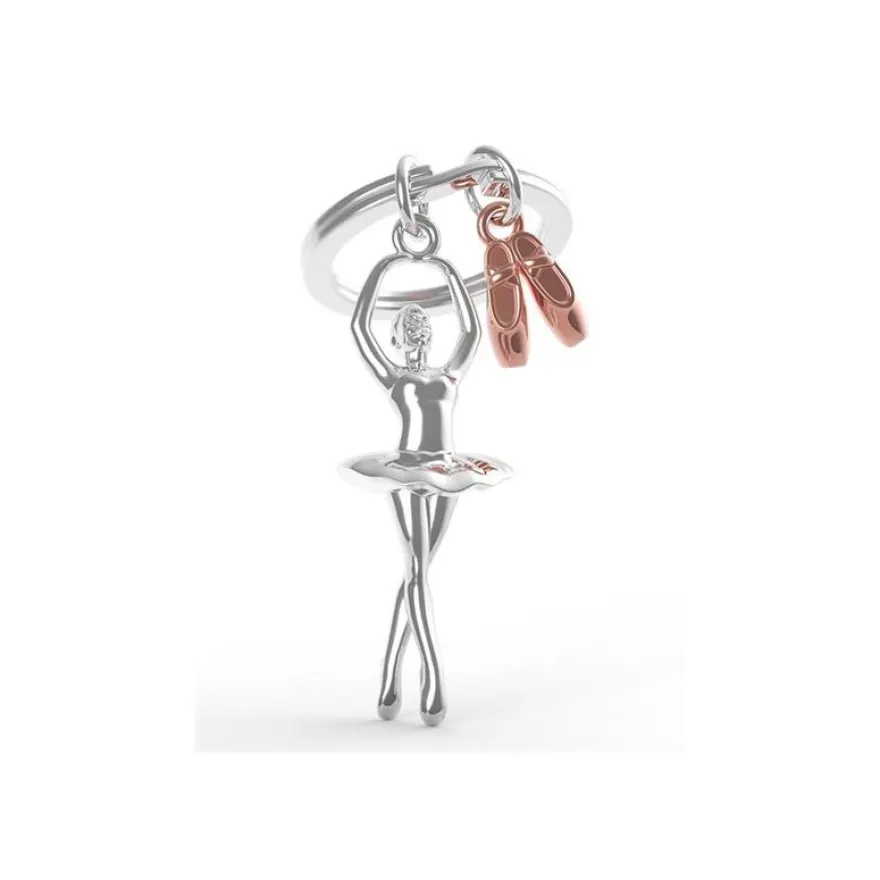 Metalmorphose - Porte-clés - danseuse étoile et ses chaussons