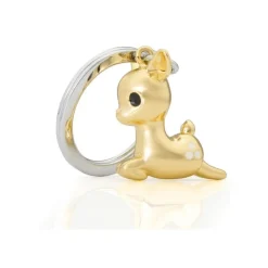 Metalmorphose - Porte-clés - biche dorée