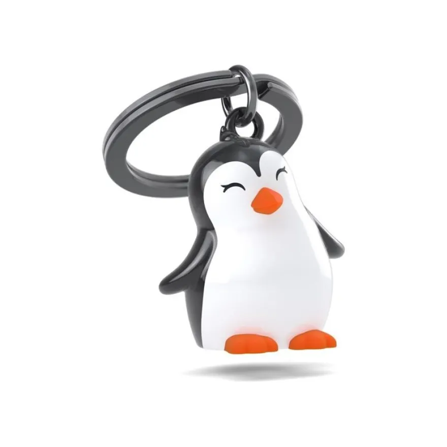Metalmorphose - Porte-clés - pingouin