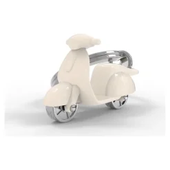 Metalmorphose - Porte-clés - scooter dolce vita beige