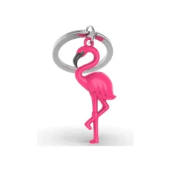 Metalmorphose - Porte-clés - flamant rose