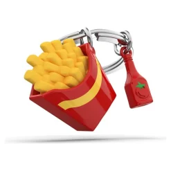 Metalmorphose - Porte-clés - cornet de frites
