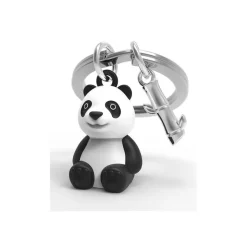 Metalmorphose - Porte-clés - panda et son bambou