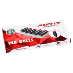 METO Arrow - 5 Rouleaux encreur - 22 x 12 mm - pour étiqueteuse 1 ligne