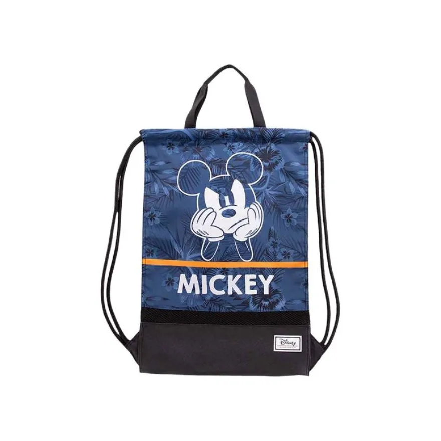 Mickey Mouse - Sac à dos piscine cordon - 1 compartiment - bleu foncé - Karactermania