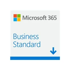 Microsoft 365 Business Standard - Code d'activation envoyé par email valable pour 5 appareils pendant 1 an