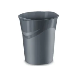 Mineral by Cep - Corbeille à papier - 14 L - gris orage