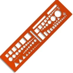 Minerva - Normographe Trace symbole Tactique OTAN n°46