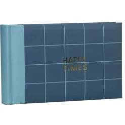 Mini album photos fantaisie 50 pochettes ERICA "Happy Times" pour 50 photos 10 x 15 cm motifs et coloris assortis