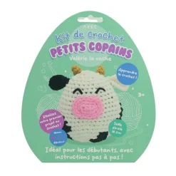 Mini set de crochet - vache