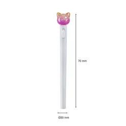 Miquelrius Back2Fun - Stylo à bille - lapin, chat - bleu