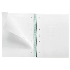 Miquelrius Notebook Between the lines - Cahier à spirale - A4 - 80 feuilles - petits carreaux (5x5 mm) - mousse