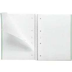 Miquelrius Notebook design Natura - Cahier à spirale - A5 - 80 feuilles - petits carreaux (5x5 mm) - cactus