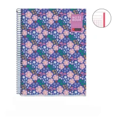 Miquelrius Notebook design Natura - Cahier à spirale - A5 - 80 feuilles - petits carreaux (5x5 mm) - ladybug