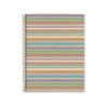 Miquelrius Notebook design Lifestyle - Cahier à spirale - A5 - 100 feuilles - petits carreaux (5x5 mm) - zig zag mallorca