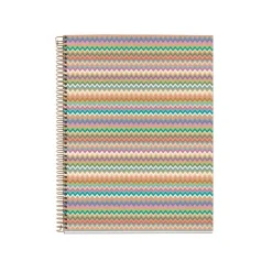 Miquelrius Notebook design Lifestyle - Cahier à spirale - A5 - 100 feuilles - petits carreaux (5x5 mm) - zig zag mallorca