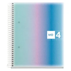 Miquelrius Notebook design Aurora - Cahier à spirale - A5 - 120 feuilles - petits carreaux (5x5 mm) - santorini