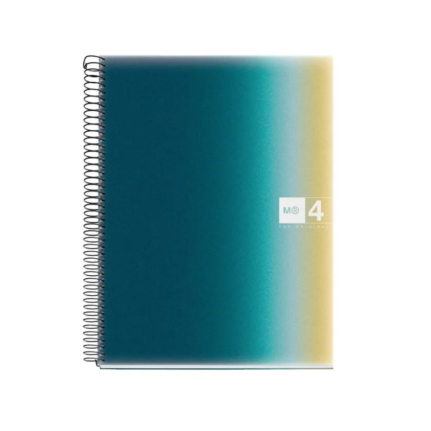 Miquelrius Notebook design Aurora - Cahier à spirale - A5 - 120 feuilles - ligné - iceland