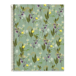 Miquelrius Notebook design Lifestyle - Cahier à spirale - A4 - 100 feuilles - petits carreaux (5x5 mm) - garden vert
