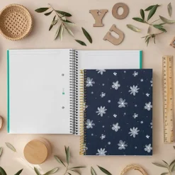 Miquelrius Notebook design Lifestyle - Cahier à spirale - A4 - 100 feuilles - petits carreaux (5x5 mm) - sparkles