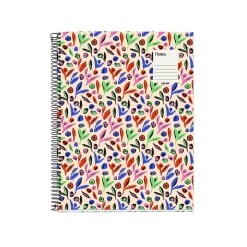 Miquelrius Notebook design Lifestyle - Cahier à spirale - A4 - 100 feuilles - petits carreaux (5x5 mm) - garden leaves in the wind