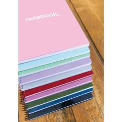Miquelrius Notebook Emotions - Cahier à spirale - A5 - 80 feuilles - petits carreaux (5x5 mm) - menthe