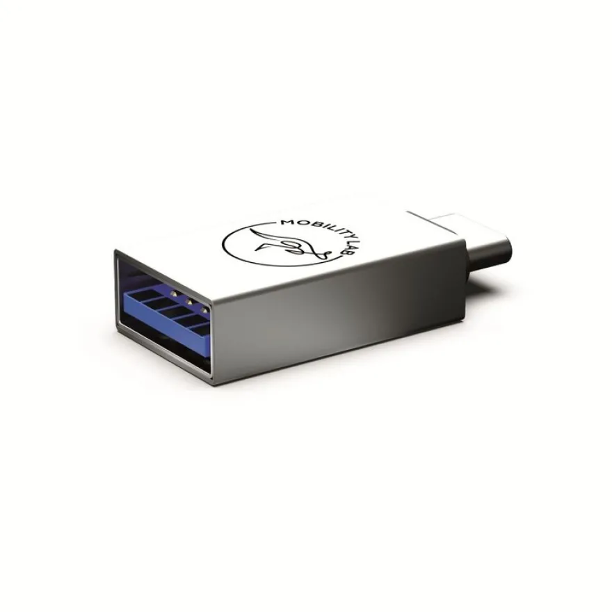 Mobility Lab - Adaptateur USB-C vers USB 3.0 OTG - gris
