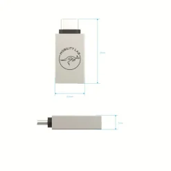 Mobility Lab - Adaptateur USB-C vers USB 3.0 OTG - gris