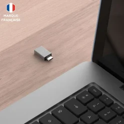 Mobility Lab - Adaptateur USB-C vers USB 3.0 OTG - gris