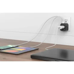 Mobility Lab - Adaptateur de voyage universel - 2 USB - noir