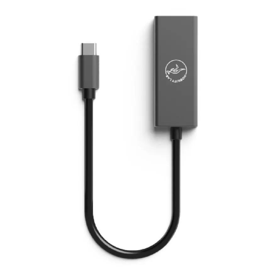 Mobility Lab - Adaptateur USB-C vers RJ45 - gris