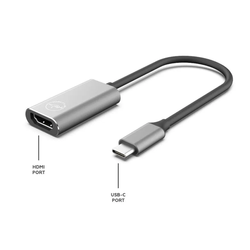 Mobility Lab - Adaptateur USB-C vers HDMI - gris
