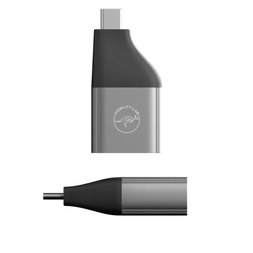 Mobility Lab - Adaptateur USB-C vers HDMI - gris