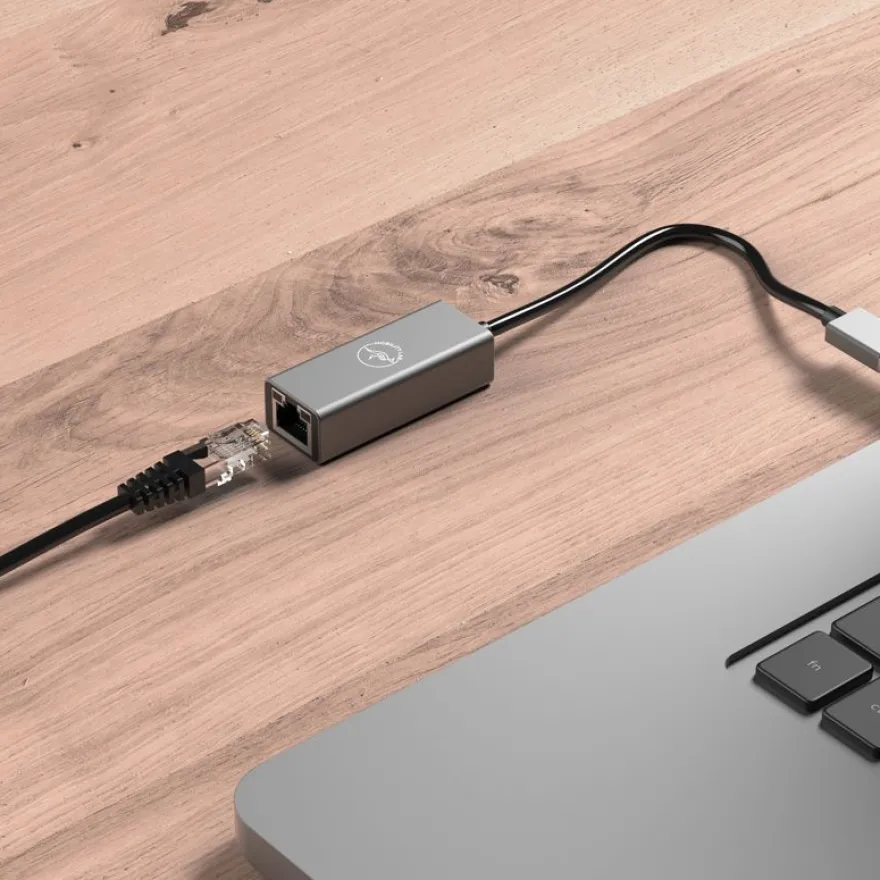 Mobility Lab - Adaptateur USB vers RJ45 - gris