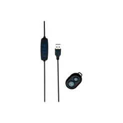 Mobility Lab - Anneau lumineux LED selfie avec trepied - noir