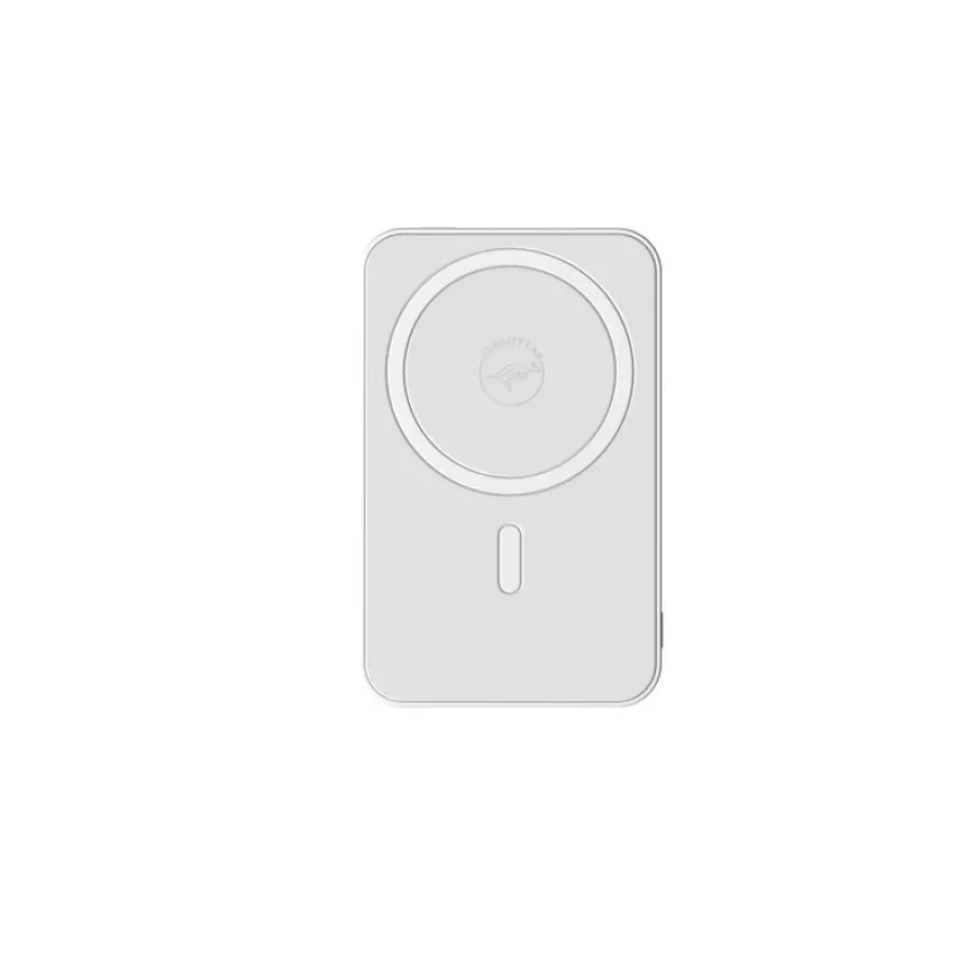 Mobility Lab - Batterie externe à induction mangetique - 5000 mAh - argent