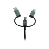 Mobility Lab - Câble USB 3en 1 - 1 m - gris