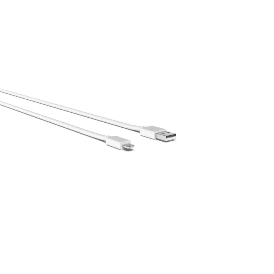Mobility Lab - Câble USB-A vers lightning - 2m - blanc