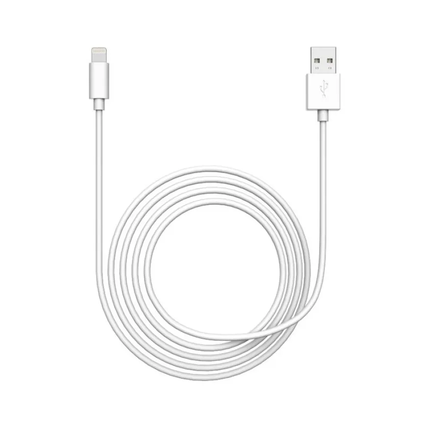 Mobility Lab - Câble USB-A vers lightning - 1m - blanc