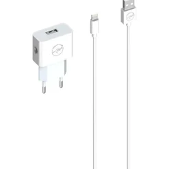Mobility Lab - Chargeur secteur + câble Lightning - blanc