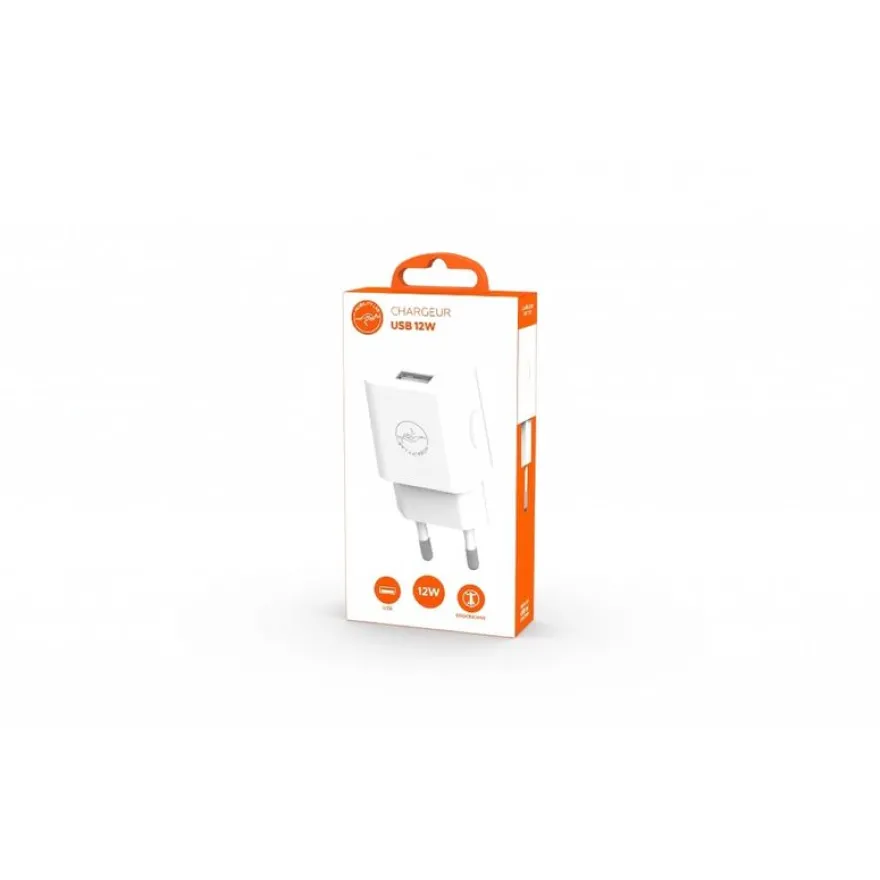 Mobility Lab - Chargeur USB-A - 12W - blanc
