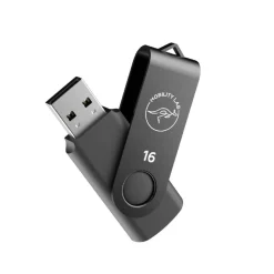 Mobility Lab - Clé USB 2.0 - 16 Go - noir