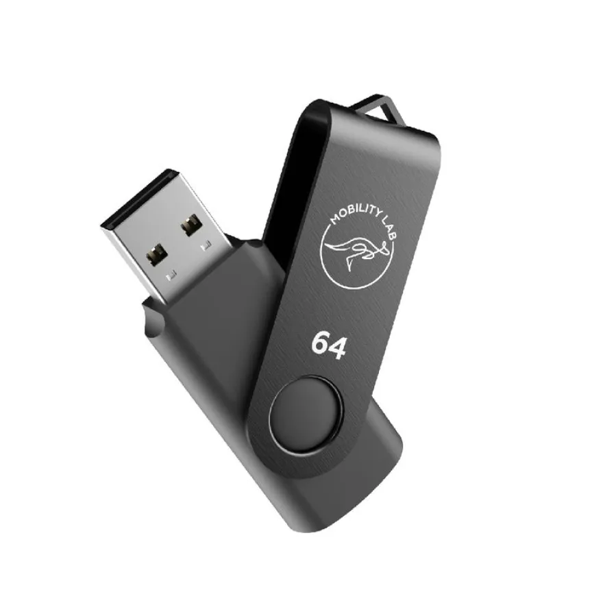Mobility Lab - Clé USB 2.0 - 64 Go - noir