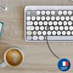 Mobility Lab - Clavier + souris sans fil PURE - gris